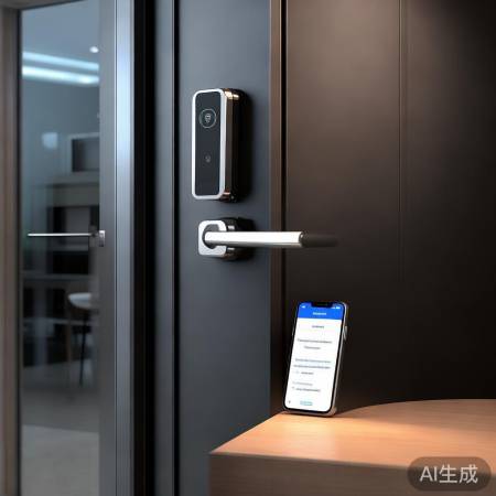 指纹锁关手机提醒，智控门锁防忘