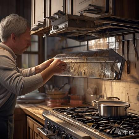 油烟机易脏，定期清洁，拆洗前锋