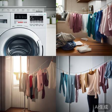 “洗后漂不漂，晾干最重要。”