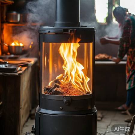 柴火灶效率高，省时又省力