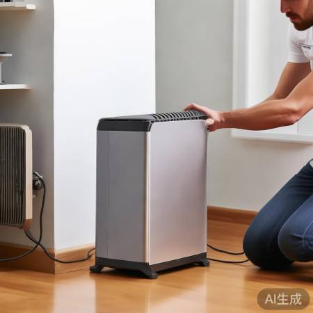 新风机安装，固定电源安全稳固