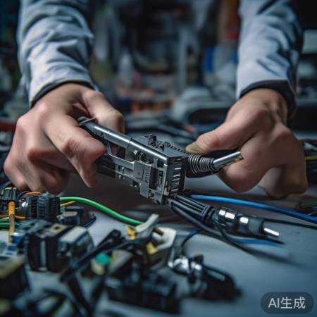 四连插头接线法，确保接触牢