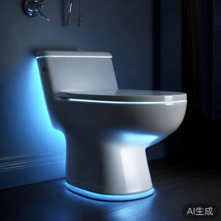 马桶夜灯，节能照明，方便夜晚使