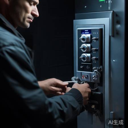 “锁好保险柜，双重保障无忧”
