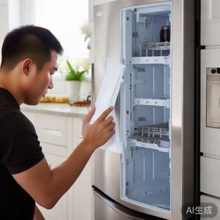 “LG冰箱底螺丝更换步骤解析”