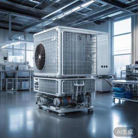 空气能空调，空气热能制冷热。