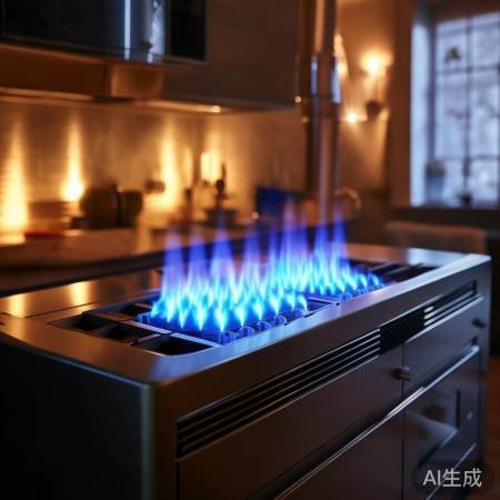 集成灶节能环保,高效燃烧。
