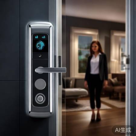 指纹锁便捷，远程控制家中门锁