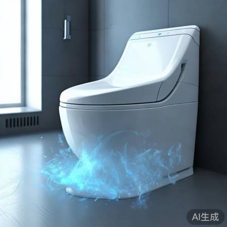 智能马桶自动除气，告别冲水噪音