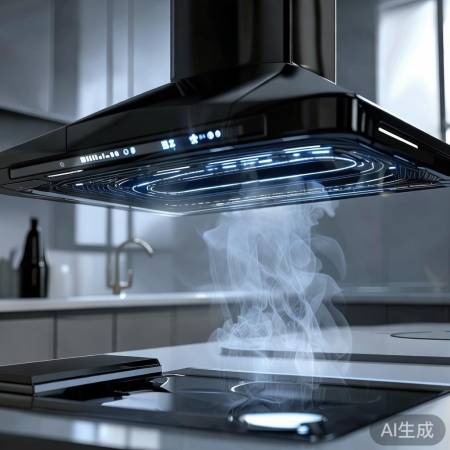 新型油烟机，强吸力减油烟危害