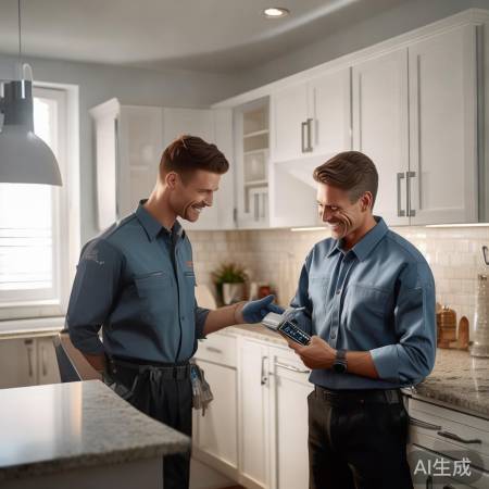 免费上门检测油烟机服务。