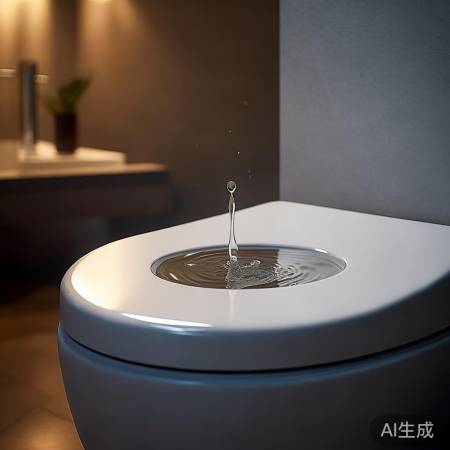 马桶盖导热快，滴水上蒸发快