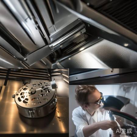 “油烟机清洁，静音无忧。”