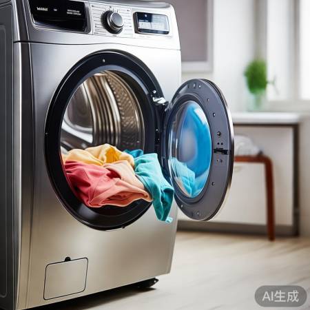 “惠而浦洗衣机自动翻转，衣物均