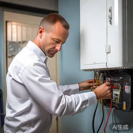 电路检查：电源紧固，壁挂炉电源