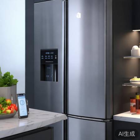 智能冰箱,远程控温,杀菌保鲜。