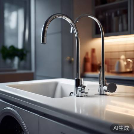 洗衣机二合一水龙头，便利大于噪