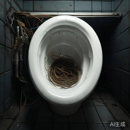 马桶线路乱,冲水失效,疑水箱问