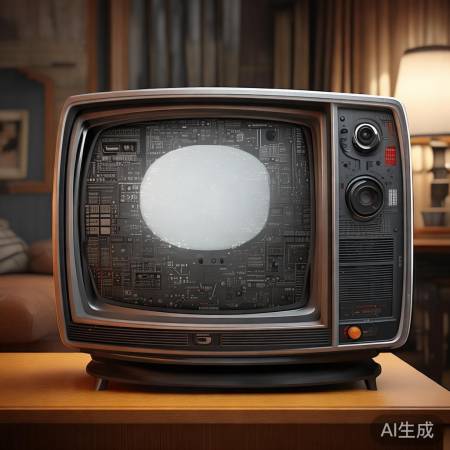 黑白电视机内部结构大揭秘