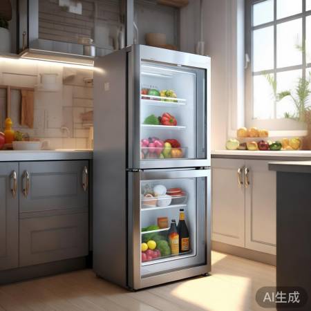 小户型佳选,美的冰箱,252升