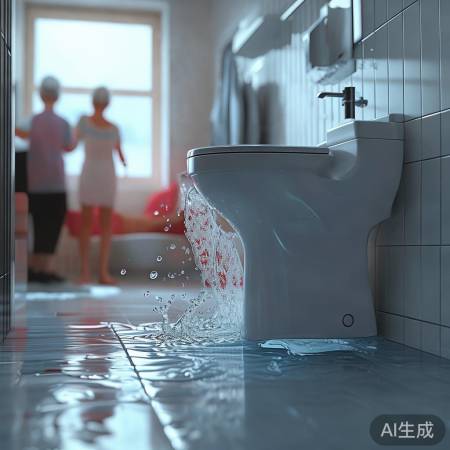 马桶满溢自动报警，方便实用。