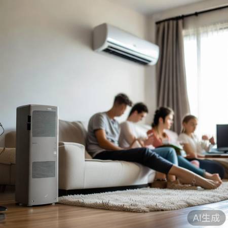 空调适度风量，延长使用寿命。