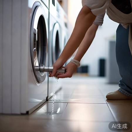 洗衣机排水阀：重开继续排