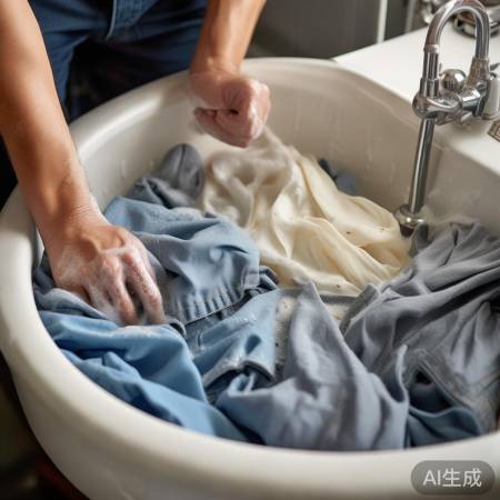 单独漂洗技巧：选柔洗剂，预洗浸