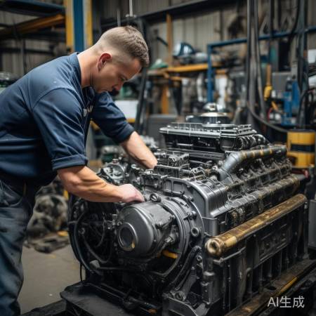 润滑油检查收尾，安全启动。