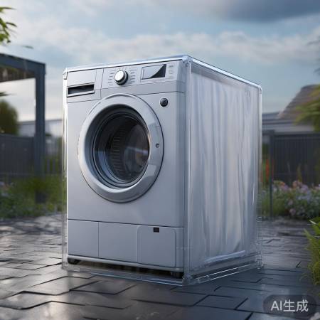 洗衣机防水罩，保护机器免受雨雪