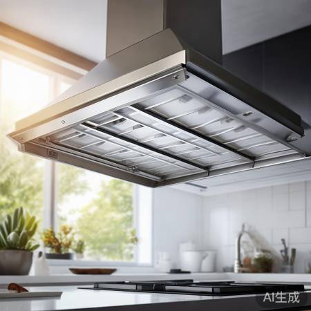 可拆卸清洗，人性化油烟机设计