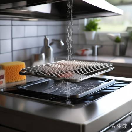 天牛灶具烧烤架易拆易洗，清洁无