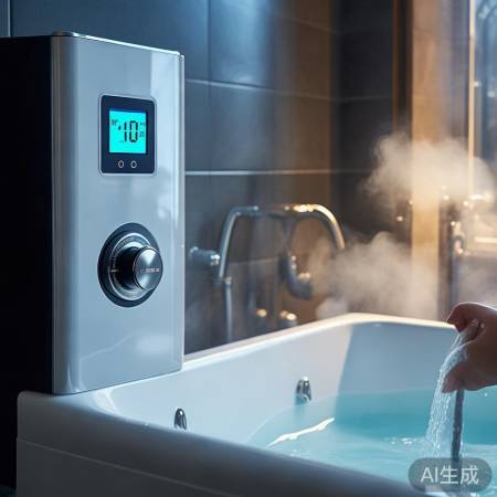 快热型热水器，多档温控，调节简