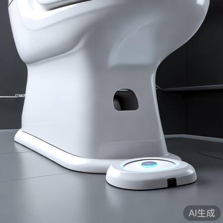 智能马桶按钮充电便捷