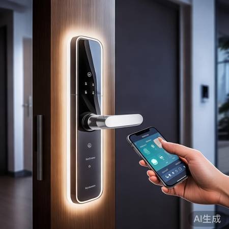 APP远程控门，定时锁防忘。