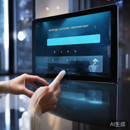 新用户设置，点击保存，指纹解锁