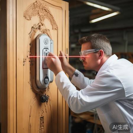 “定位门上指纹锁孔位，随心定制