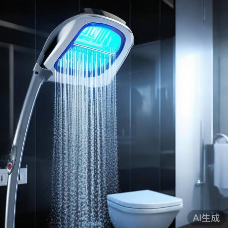 喷头除菌，自动冲洗，卫生间洁净