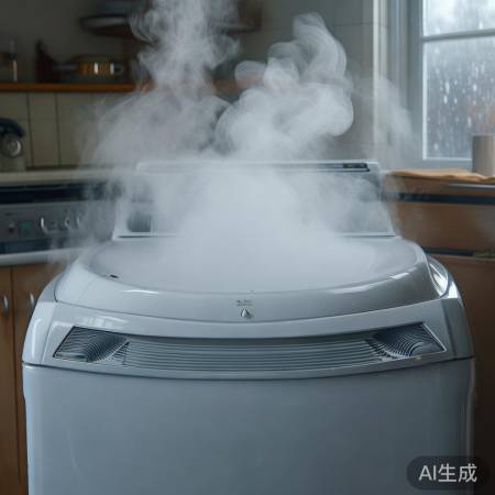 洗衣机白气处理法