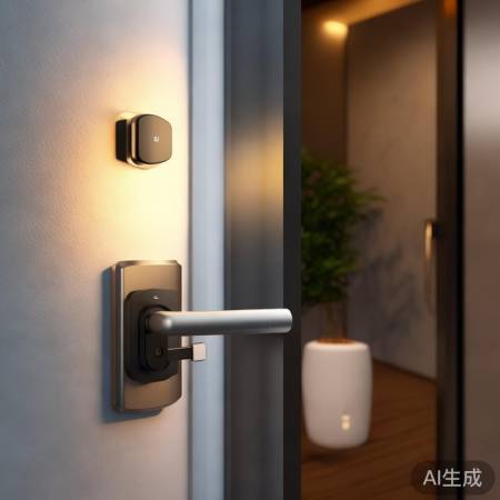 小米智能锁，联动智能家居，一键