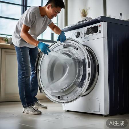 洗衣机门拆装小心，求助专业更安