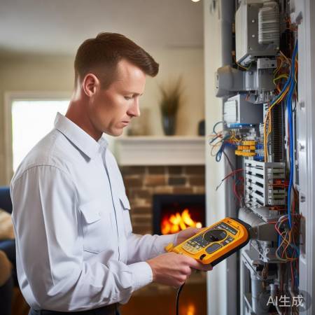 关闭热水器，查电路故障。