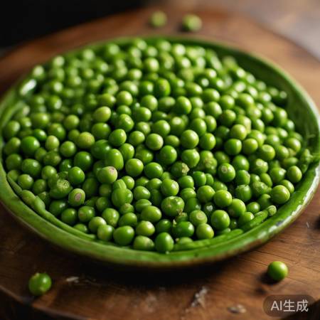 豌豆发霉勿食，毒害健康大。