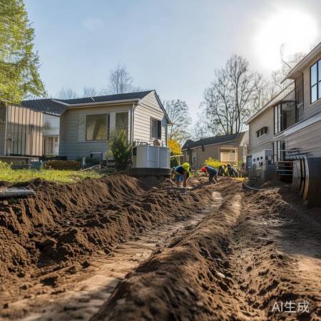 检查环境，保障热泵安装平稳。