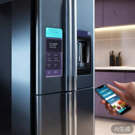 “智能冰箱，随时随地掌控”