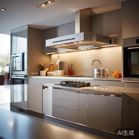 集成灶橱柜搭配，空间省美操作便