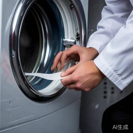 洗衣机换胶带，干燥整洁防老化