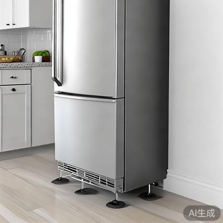 定期调整立式冰箱脚垫，散热更佳