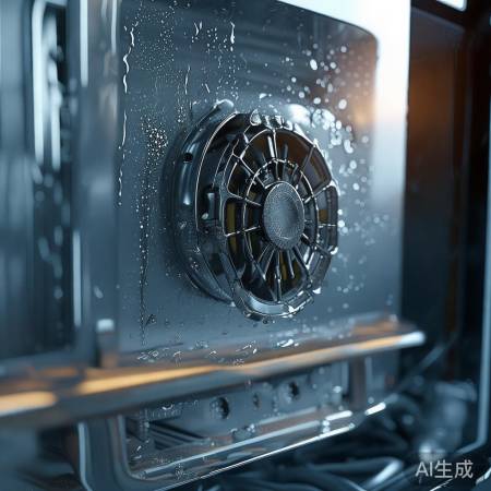 冰箱冷凝器散热，产生冷凝水