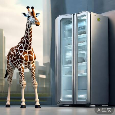 科技助力，长颈鹿冰箱更智能人性